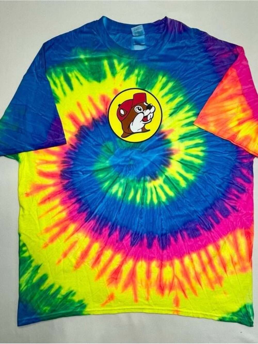 Buc-ee’s  Tie-Dye Spiral Tee 1X